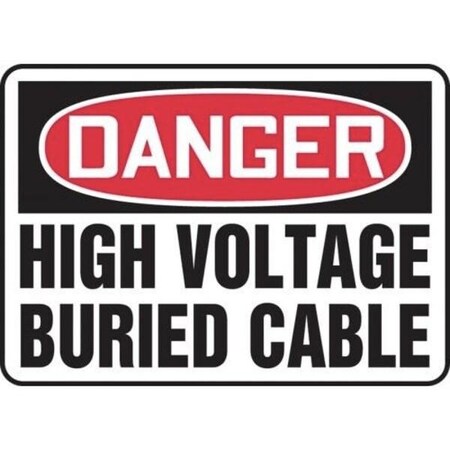 Accuform OSHA DANGER SAFETY SIGN HIGH MELC030VS MELC030VS